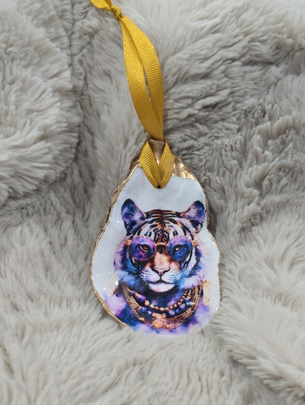Oyster Shell Ornament